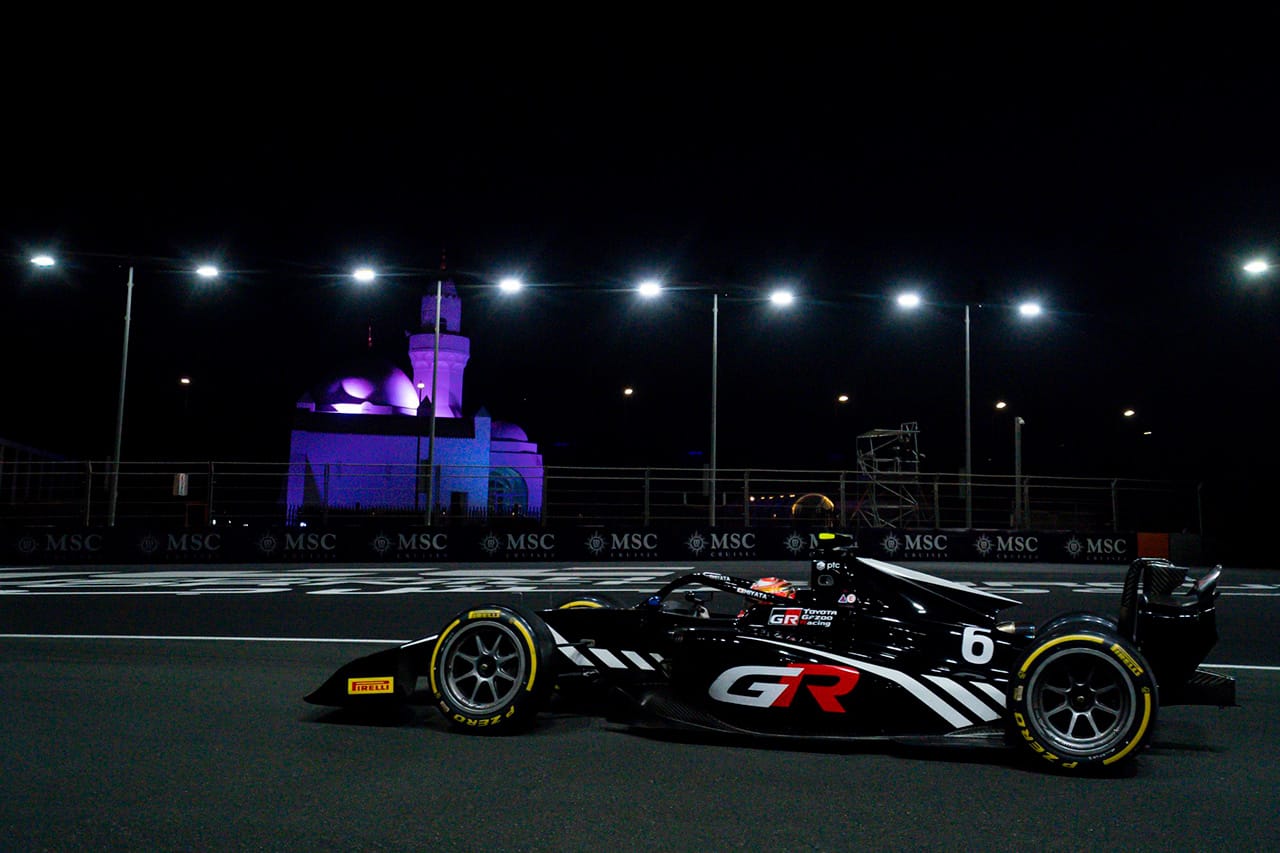 宮田莉朋 FIA F2サウジアラビアGPのレース2は15位