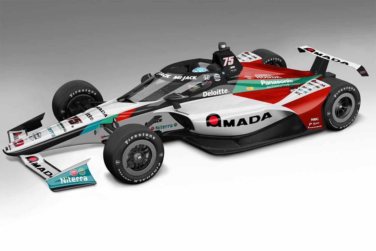 佐藤琢磨 2024年インディ500に挑むマシンを披露 日本企業がサポート