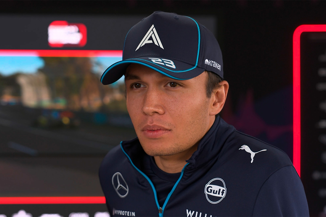 アレクサンダー・アルボン F1オーストラリアGP「縁石でフロントが浮いた」