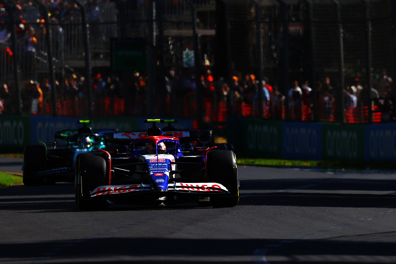 F1オーストラリアGP フリー走行2：フェルスタッペン2番手 角田裕毅10番手