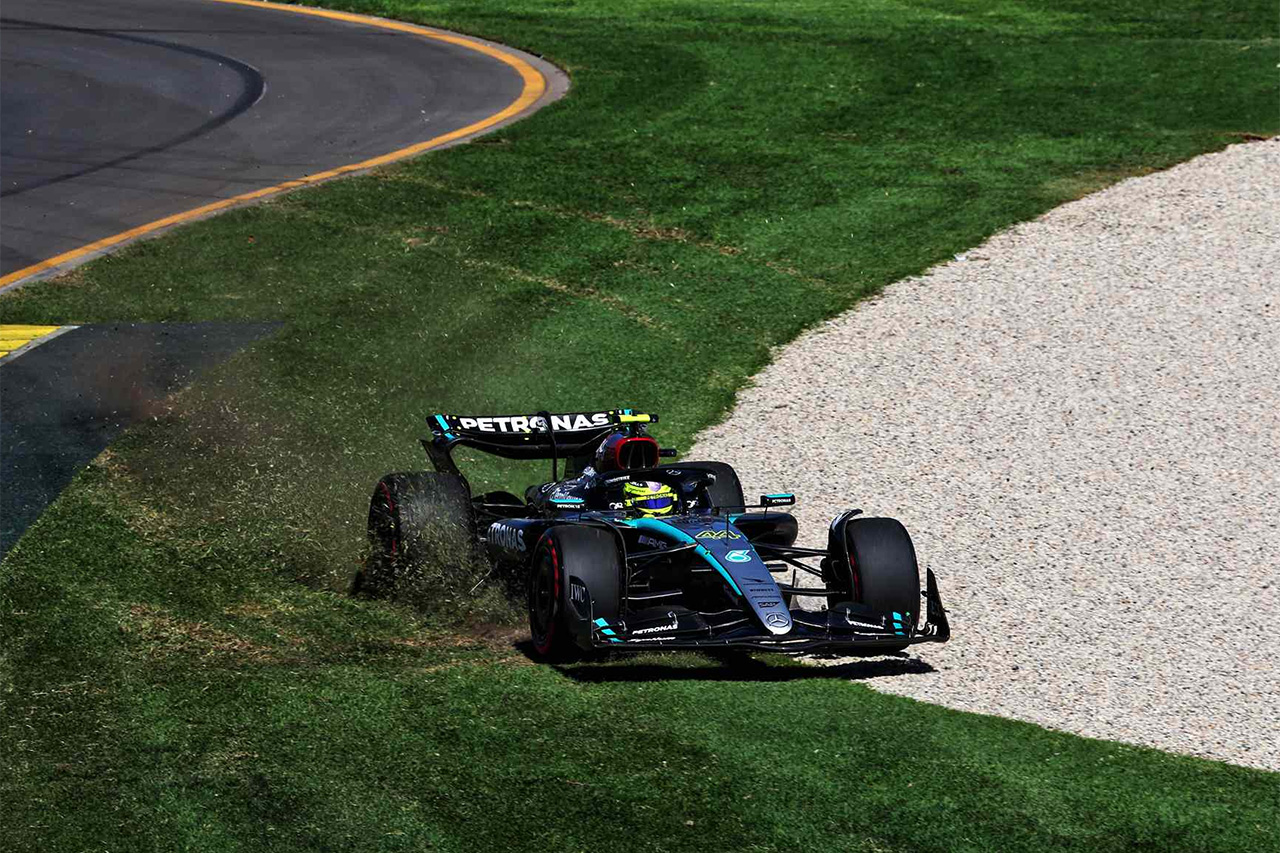 メルセデスF1 ルイス・ハミルトンのセットアップ実験は「裏目に出た」