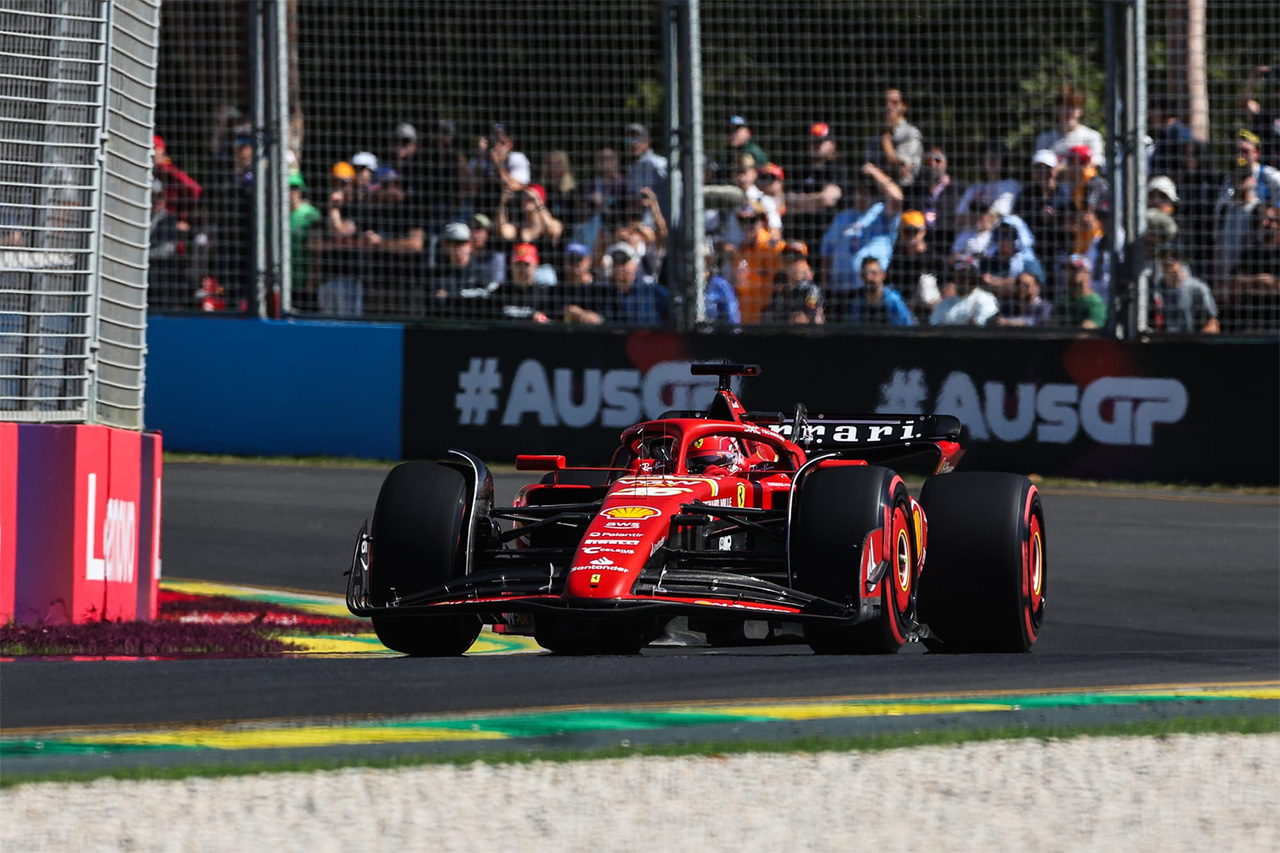 F1オーストラリアGP ルクレールがFP3最速 RBの角田裕毅が中団トップ