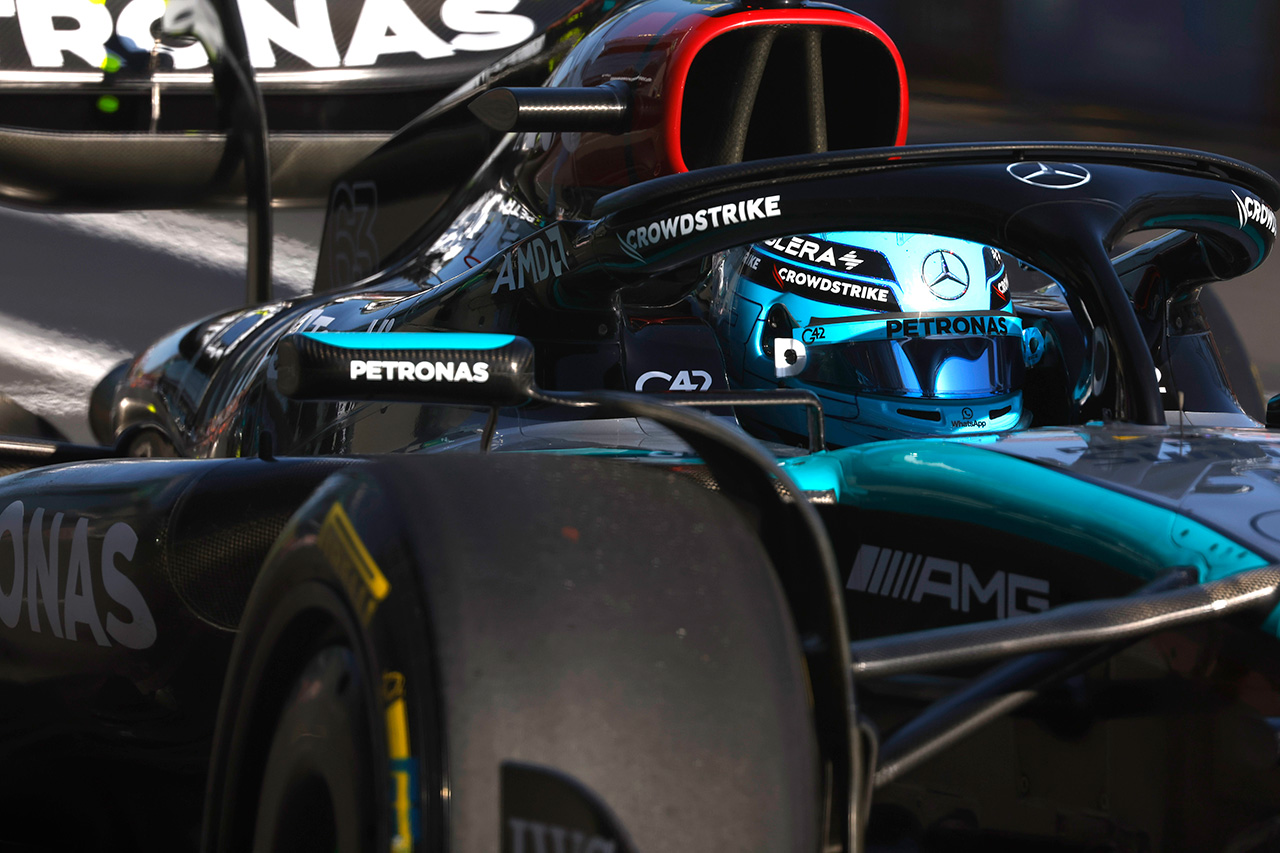 ジョージ・ラッセル F1オーストラリアGPのタイヤ選択は「パンチが効いてる」