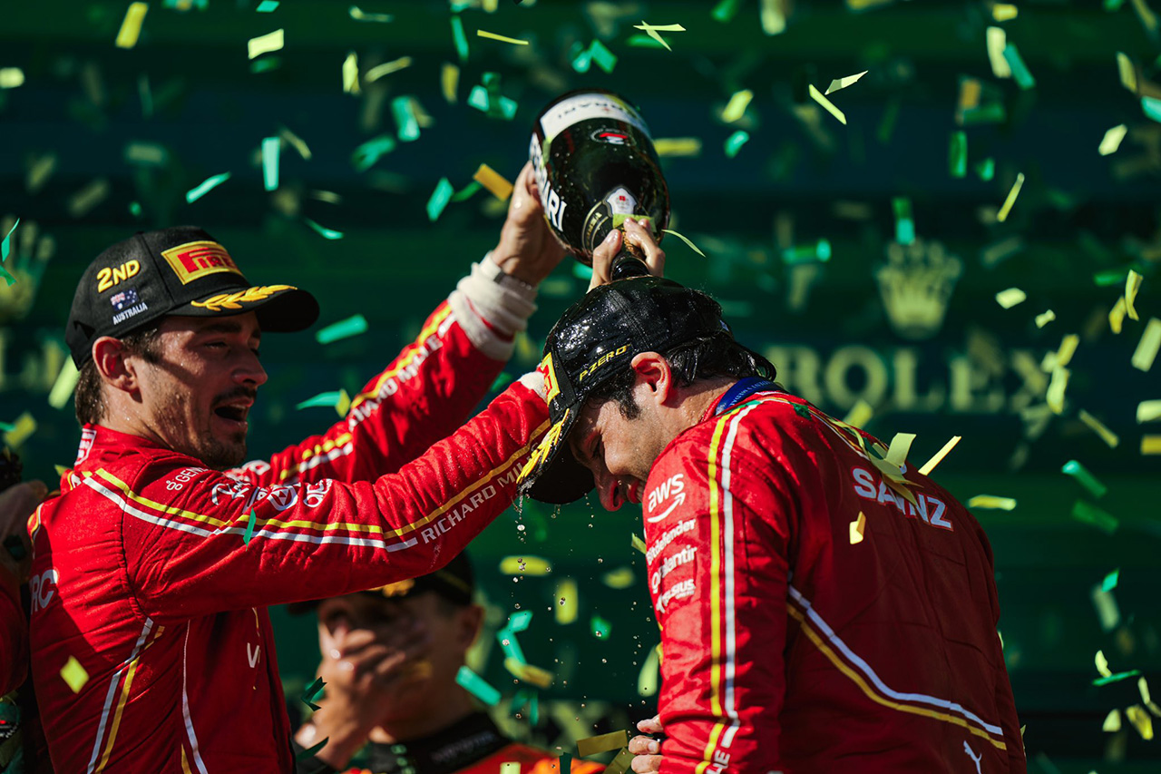 2024年 F1ポイントランキング （第3戦オーストラリアGP終了時点）