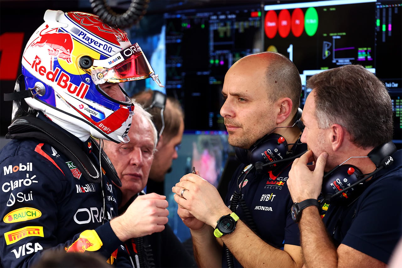 レッドブルF1代表 「予選を通してフロントウイングをフルレンジでアジャスト」