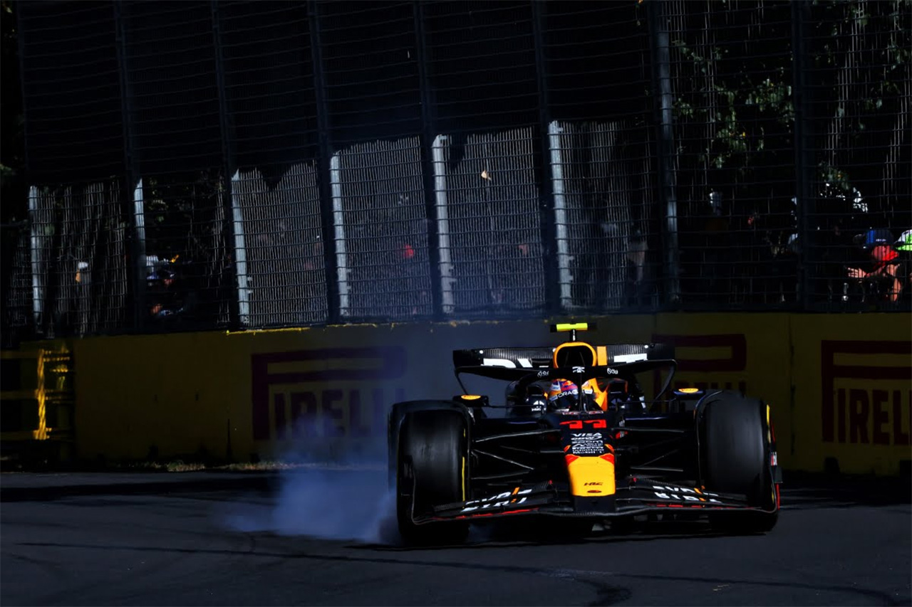 レッドブルF1代表 「ペレスのフロアに捨てバイザーが挟まり荷重ロス」