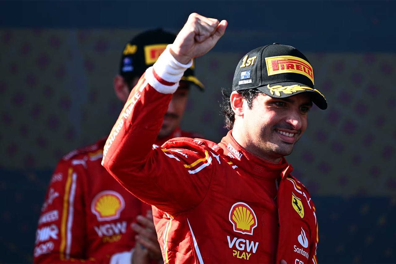 カルロス・サインツJr. F1オーストラリアGP優勝「まだ来年の仕事がない！」