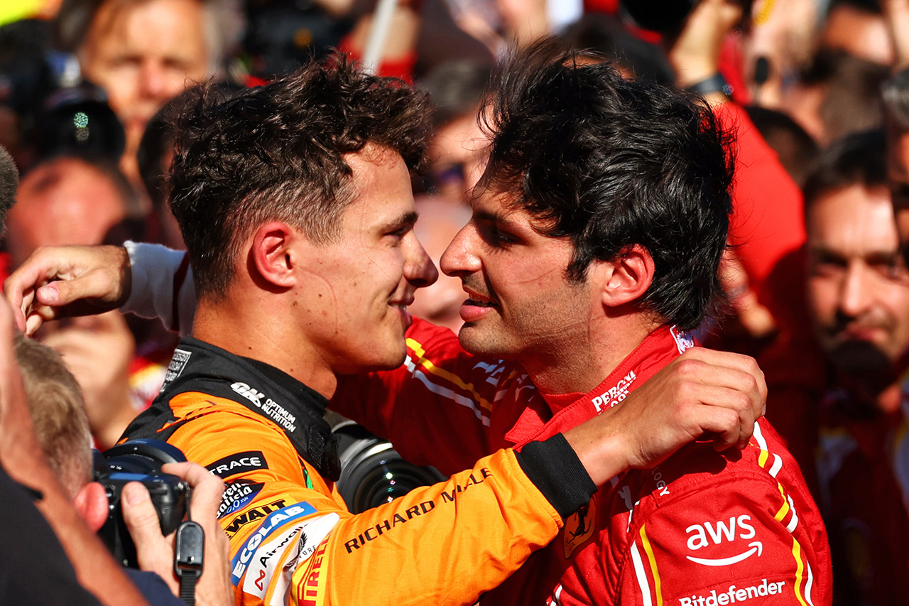 ランド・ノリス F1でカルロス・サインツJr.を過小評価している人は「愚か」