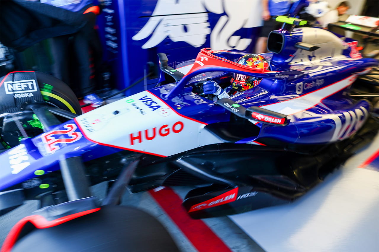 角田裕毅 F1日本GPでRBがフロアに大幅アップグレードを投入
