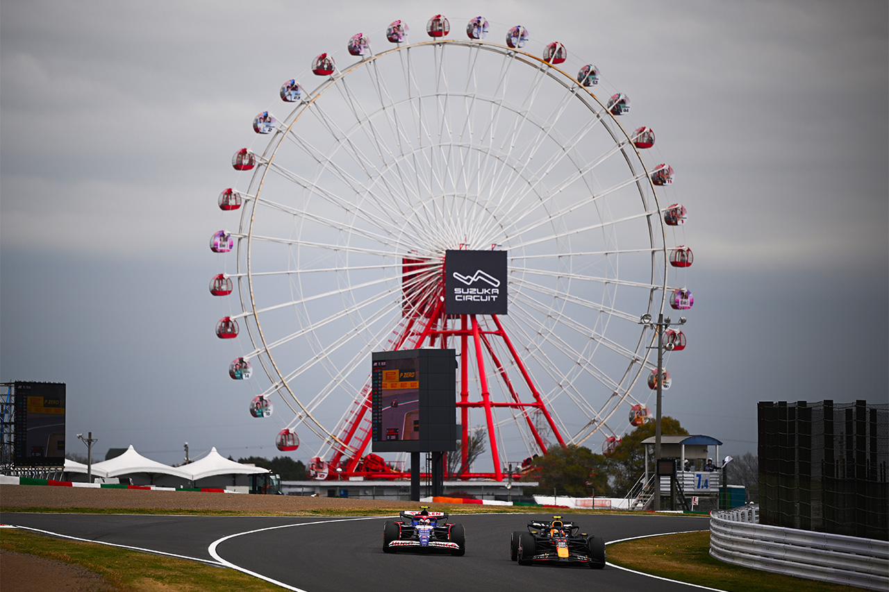 F1日本GP フリー走行1:角田裕毅は9番手 岩佐歩夢は16番手