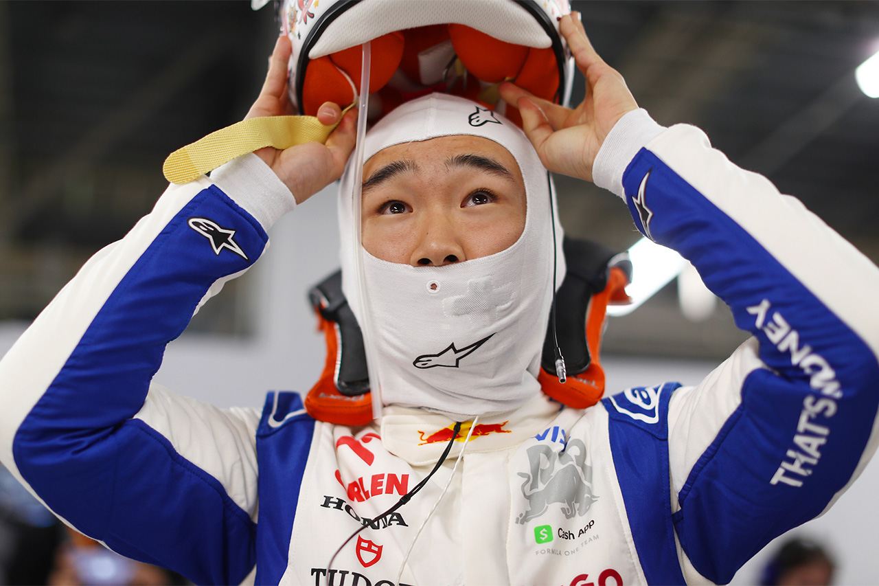 F1日本GP フリー走行2回目:角田裕毅が雨で走行した13台中4番手