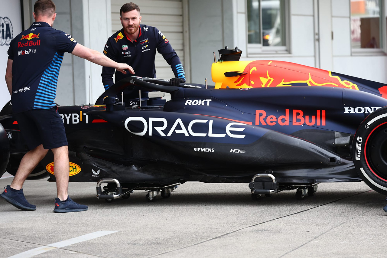 レッドブルF1 日本GPでRB20の冷却レイアウトに興味深い変更