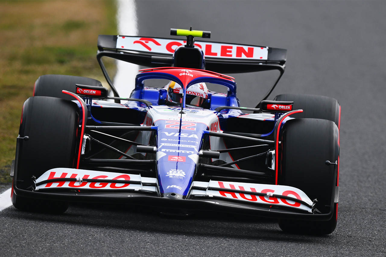 F1 日本GP 予選Q2:角田裕毅が10番手で3戦連続となるQ3進出
