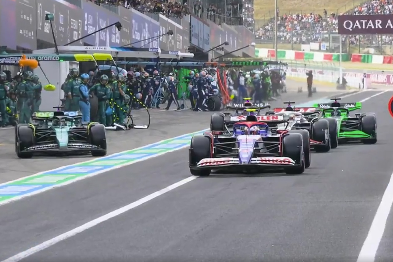 【動画】 角田裕毅 F1日本GPでRBが見せた“神業”ピットストップ