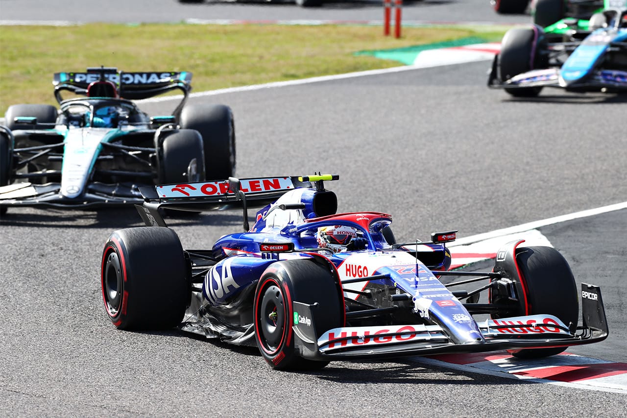 角田裕毅 F1日本決勝10位フィニッシュで母国グランプリ初入賞!