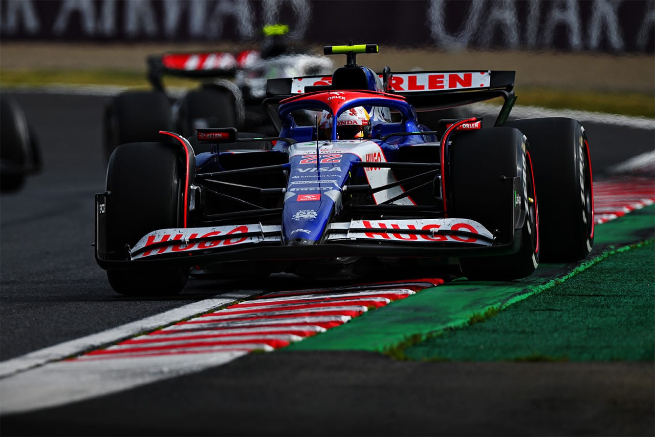角田裕毅 F1日本GP決勝で見せた“タイヤメネジメント力”をRB幹部が絶賛
