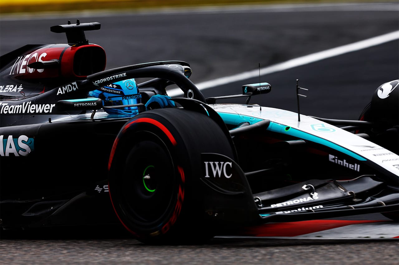 ジョージ・ラッセル 2024年F1マシンの乱気流は「ヘルメットにも影響」