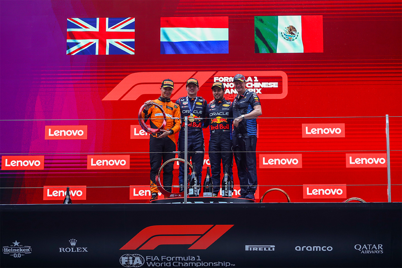 2024年 F1ポイントランキング (第5戦中国GP終了時点)