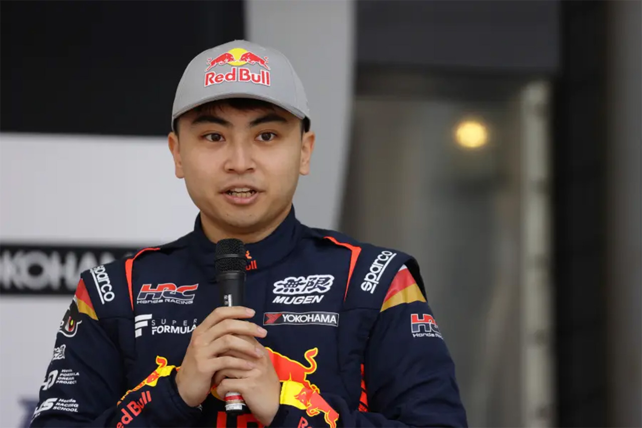 岩佐歩夢 「F1に行くところから皆さんに応援していただきたい」