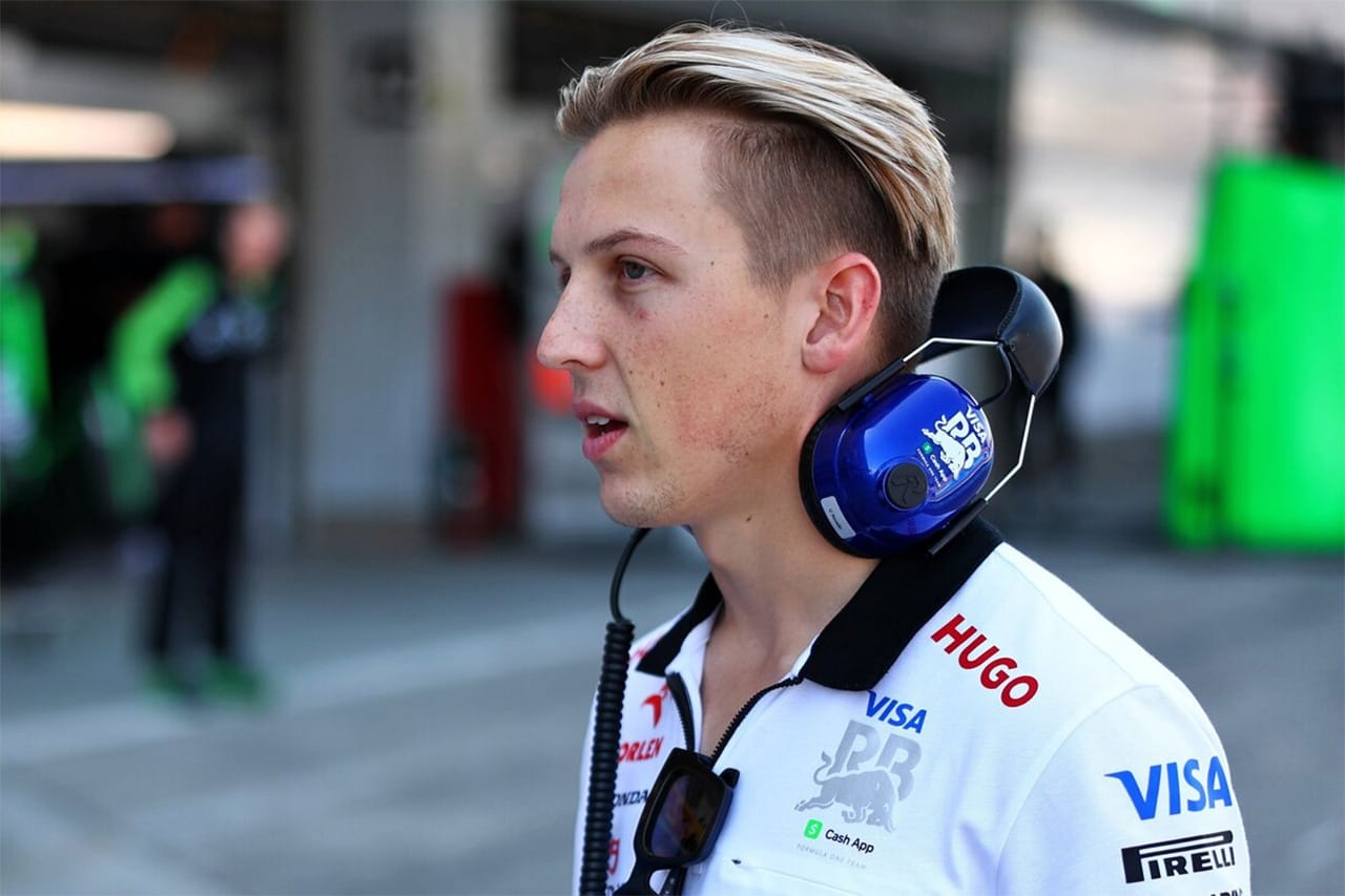 RB首脳 リアム・ローソンの2025年のF1シート昇格の話は「まだ時期尚早」