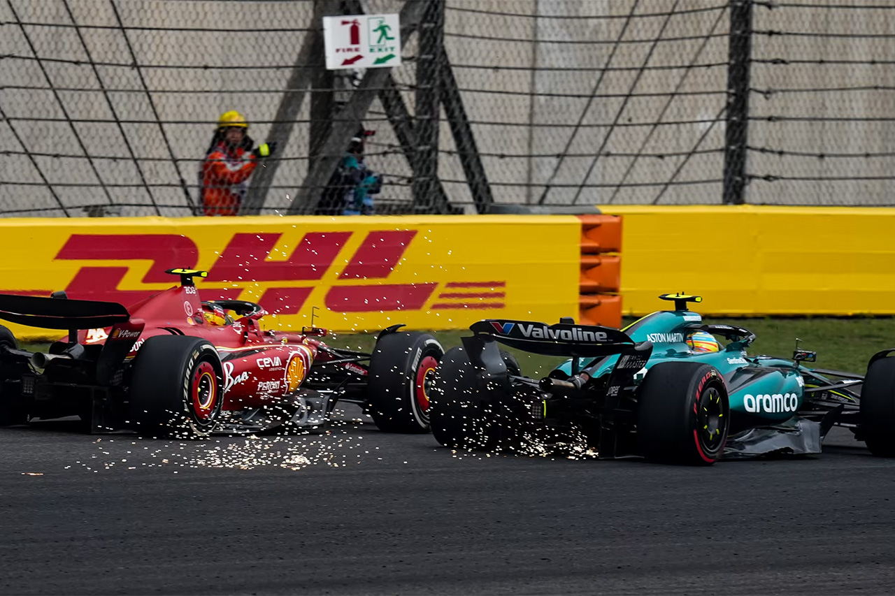 アストンマーティンF1 アロンソのF1中国GPのペナルティの審査権を要求
