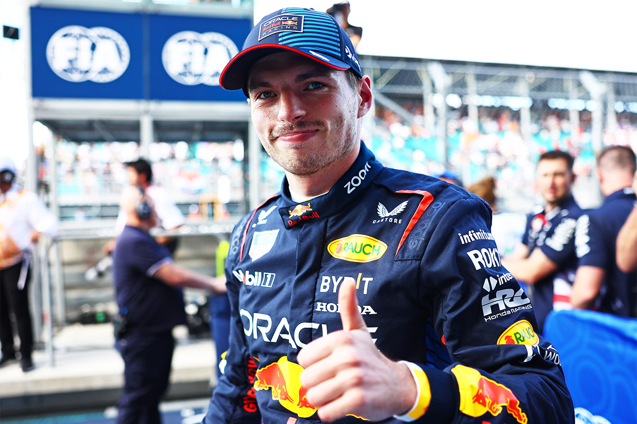フェルスタッペンが制したF1マイアミGPスプリント予選でリカルドが4番手