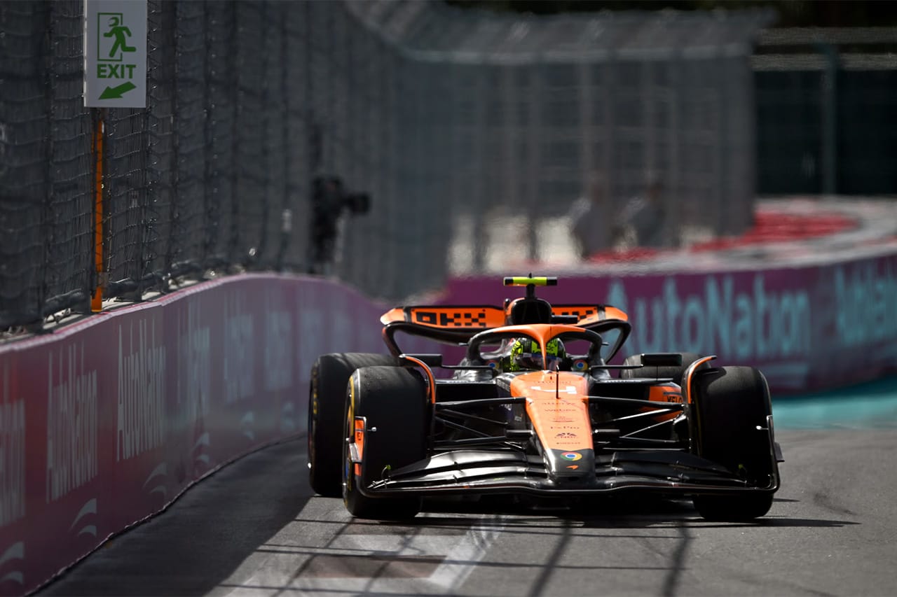 F1マイアミGP 決勝:ランド・ノリス初優勝!角田裕毅が7位入賞