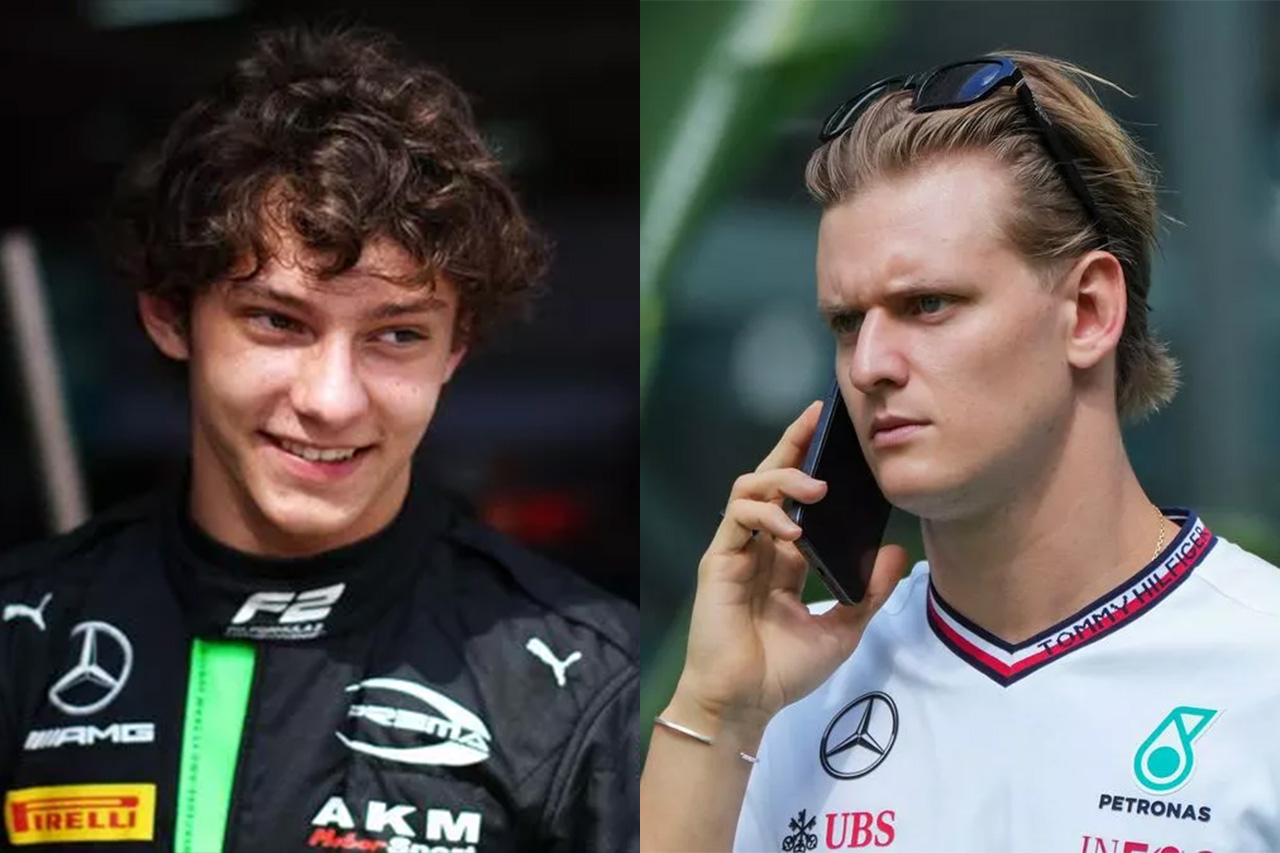 メルセデスF1 アントネッリとミック・シューマッハの比較テストを実施