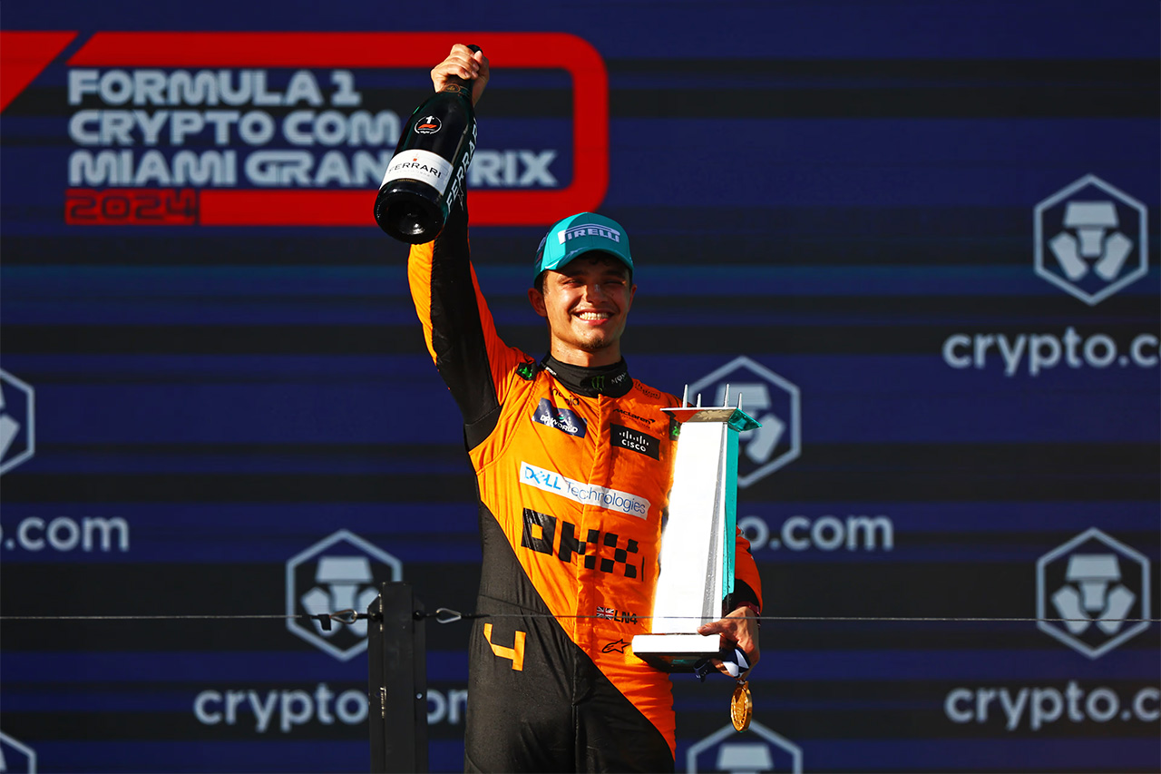 ランド・ノリス 110戦でのF1初勝利は歴代8位の記録 1位は現役ドライバー