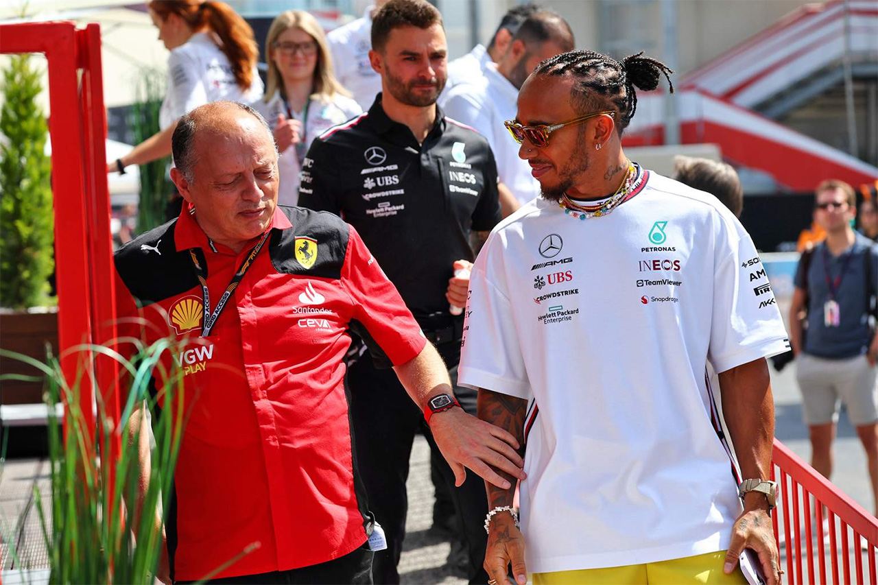 フェラーリF1代表 「ルイス・ハミルトンの異なるビジョンは恩恵をもたらす」