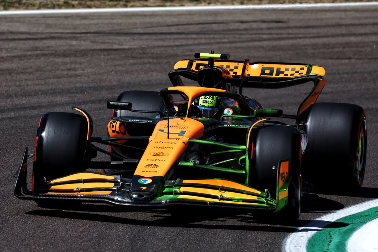 ランド・ノリス F1エミリア・ロマーニャGP初日「微調整するだけでいい」