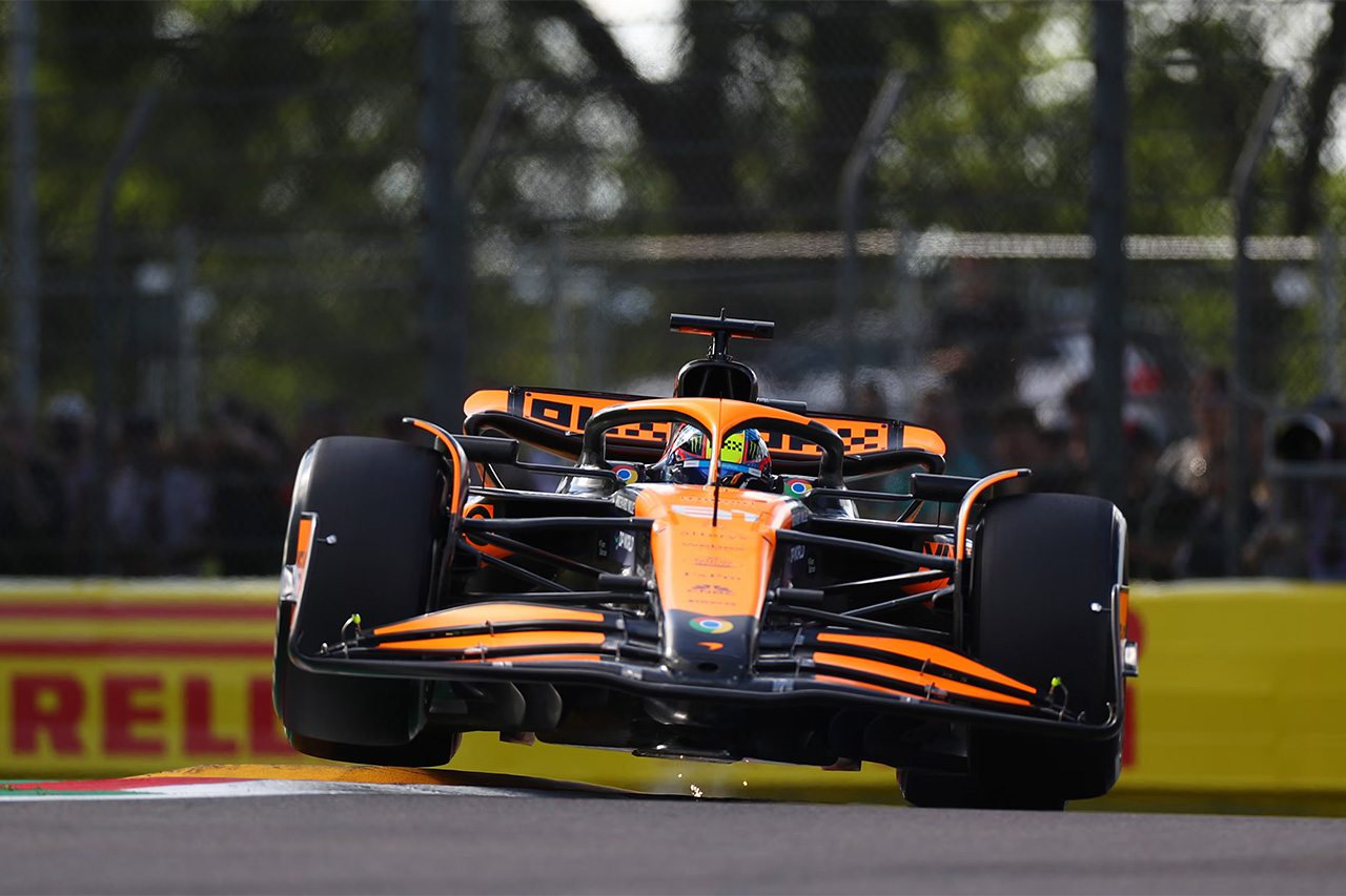 オスカー・ピアストリ F1エミリア・ロマーニャGP初日「戦える位置にいる」