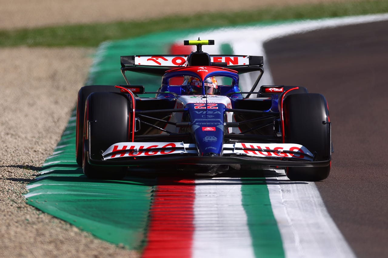 F1エミリア・ロマーニャGP 予選：フェルスタッペンがポール 角田裕毅7番手