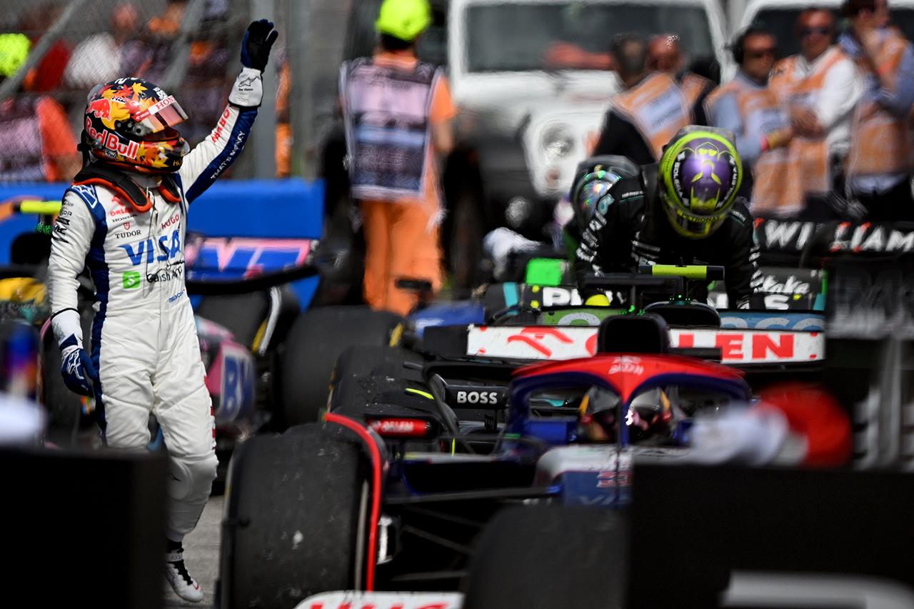 角田裕毅 F1エミリア・ロマーニャGP公式パワーランキングで4位評価