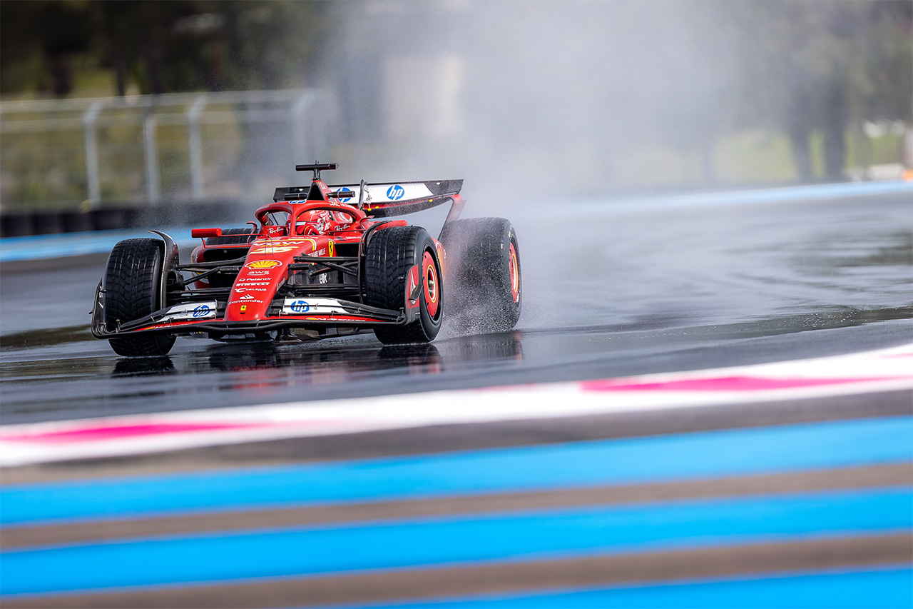 フェラーリF1 ピレリとの2日間の2025年タイヤテストを完了