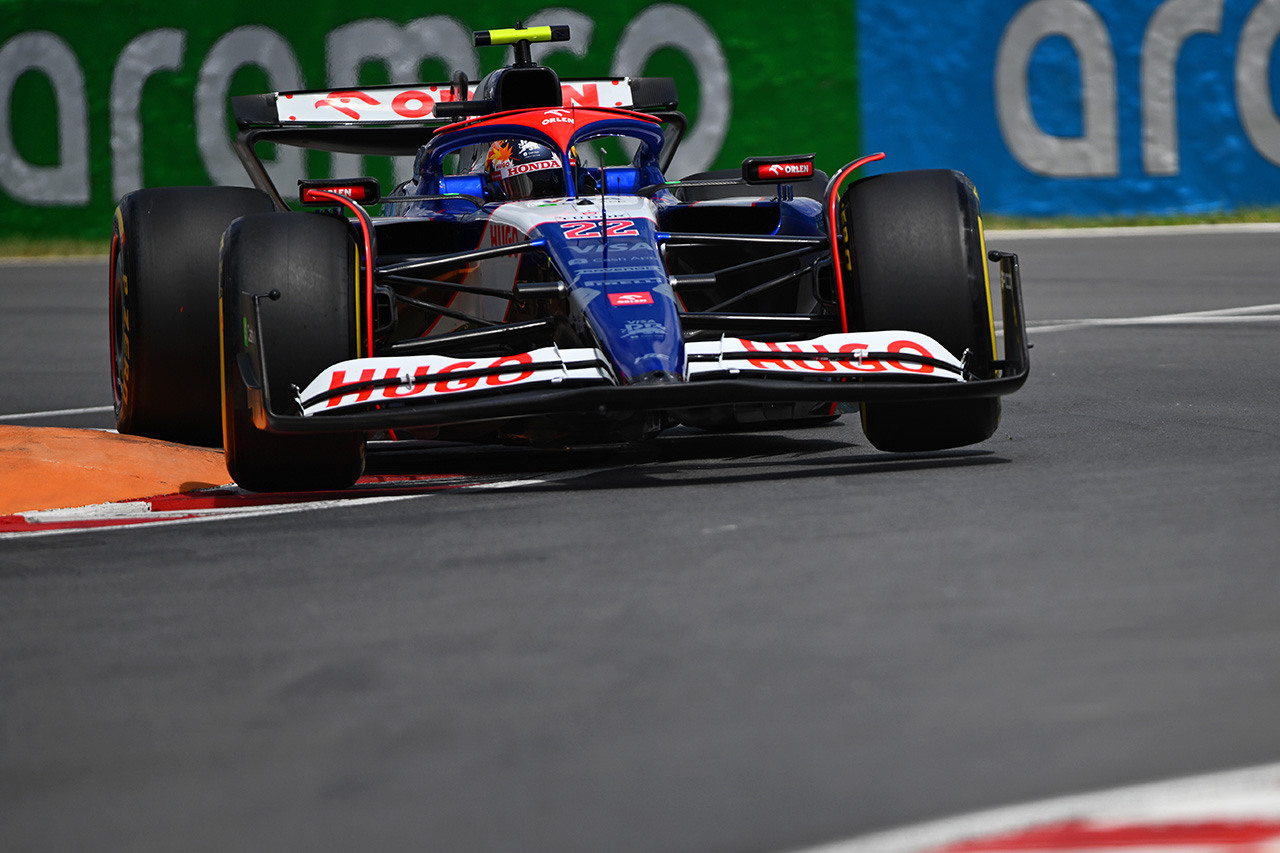 F1カナダGP フリー走行3回目:ルイス・ハミルトン首位 角田裕毅は15番手