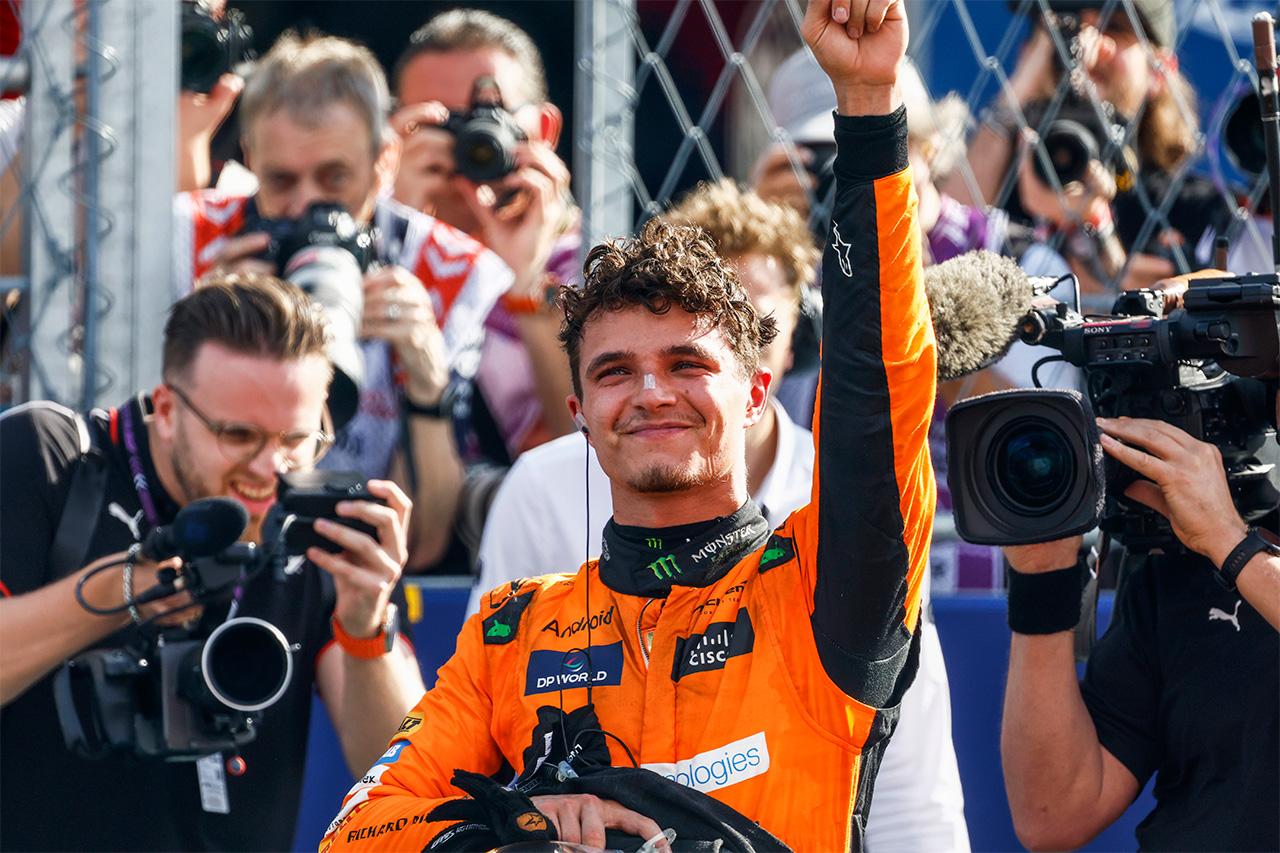 ランド・ノリス F1初勝利を達成後も「アプローチに変化はない」