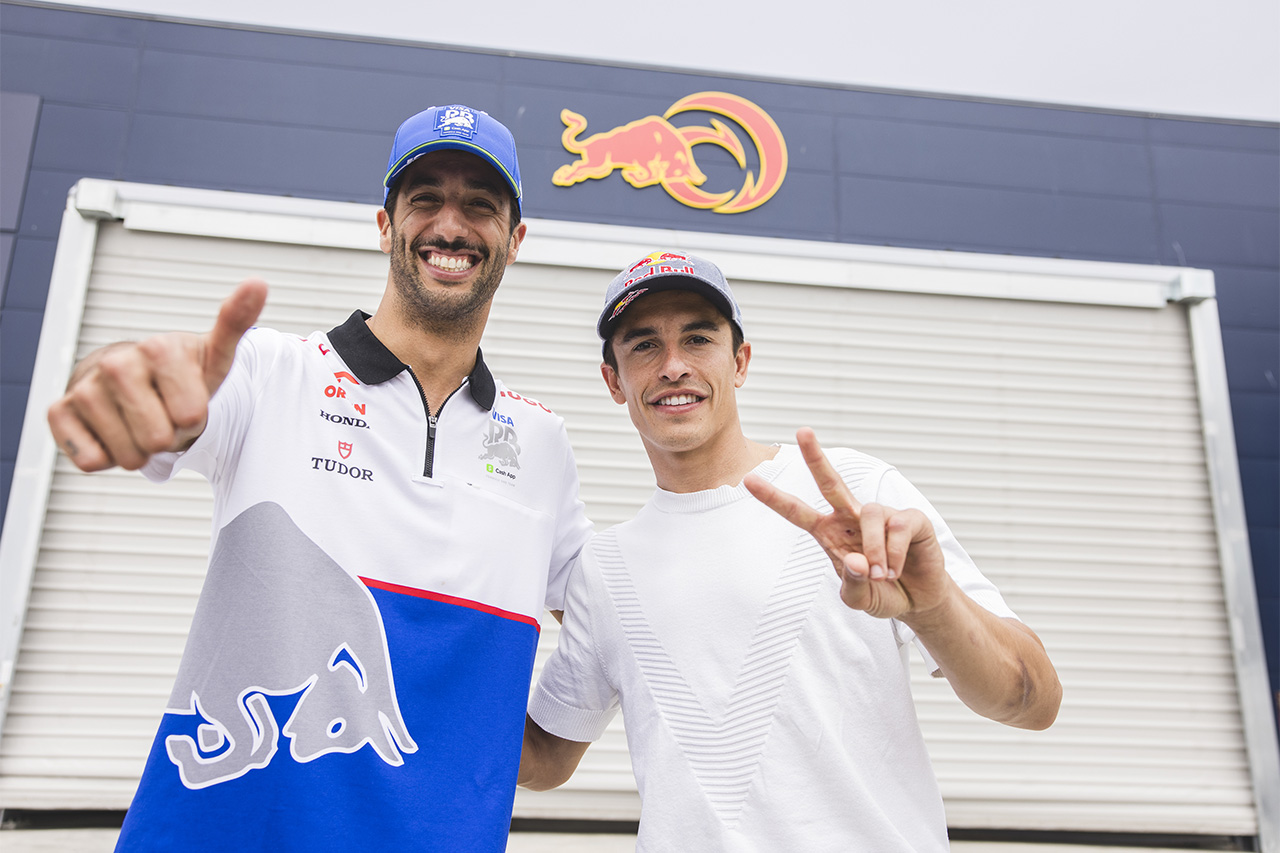 ダニエル・リカルド F1スペインGPを前にマルク・マルケスとセーリング対決