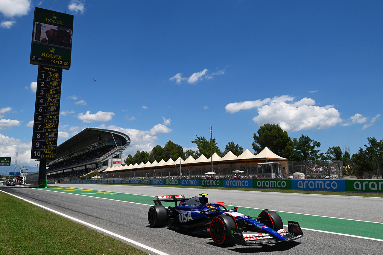 2024年 F1スペインGP フリー走行2回目：結果・ラップタイム