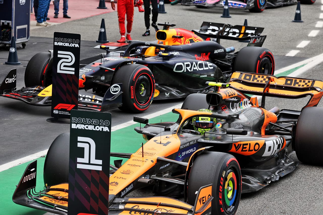 2024年 F1スペインGP 決勝：スターティンググリッド