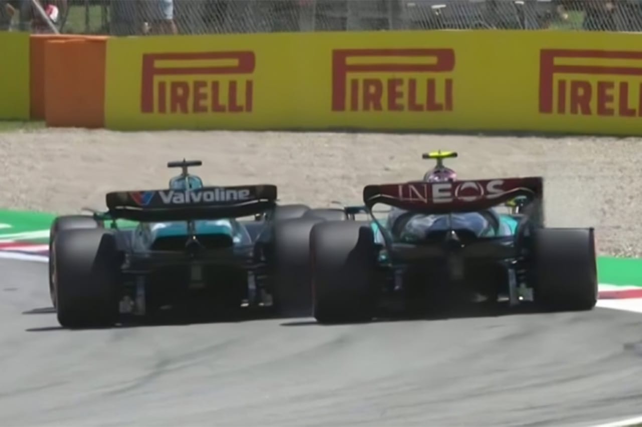 ランス・ストロール F1スペインGP FP3でのハミルトンとの接触に戒告処分
