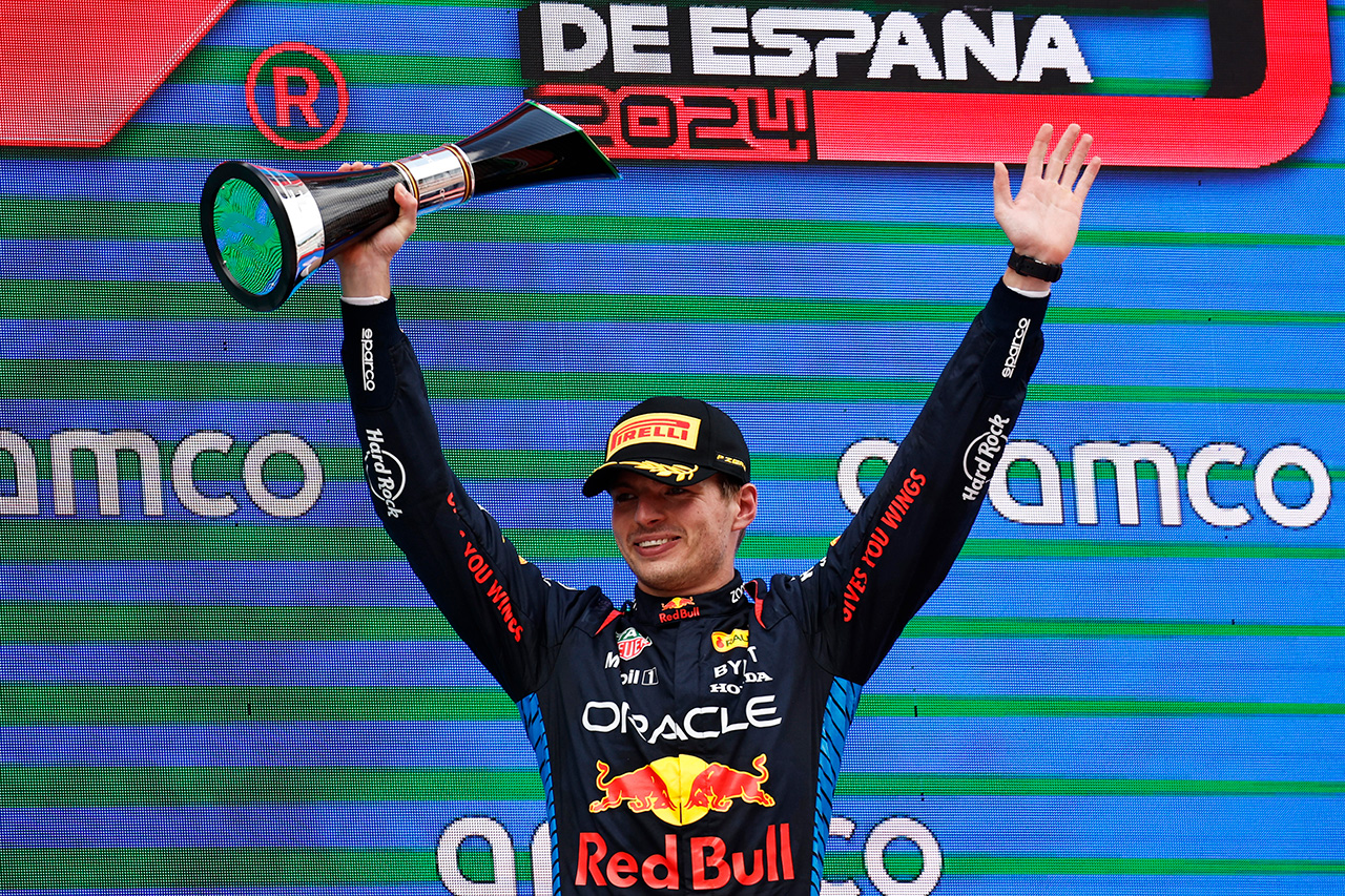 フェルスタッペン F1スペインGP決勝「スタートでノリスを抜いたことが勝因」