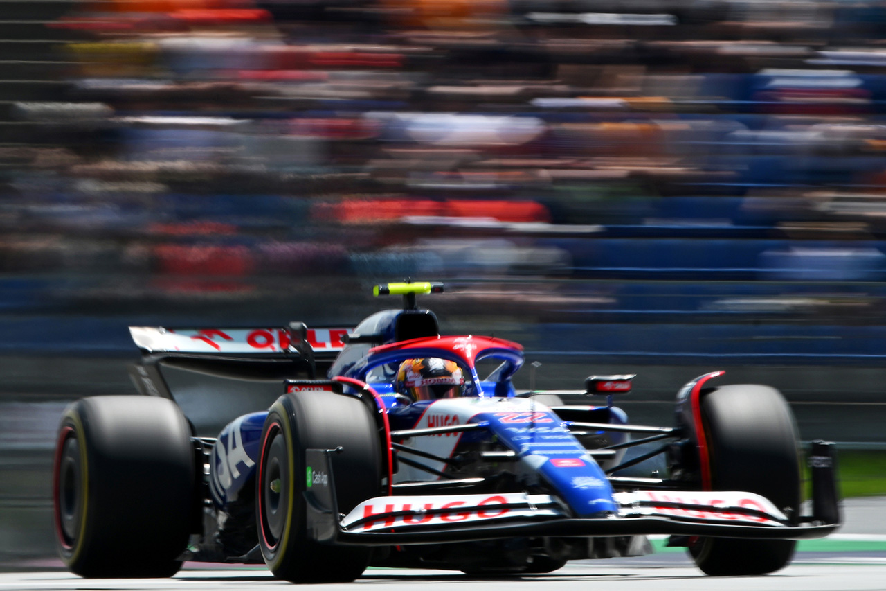 角田裕毅 F1オーストリアGPを9番手発進 フェルスタッペンがFP首位