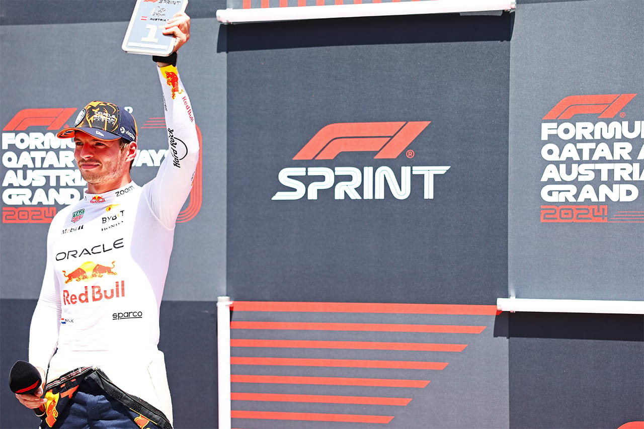 角田裕毅は13位 F1オーストリアGPスプリントはフェルスタッペンが制す