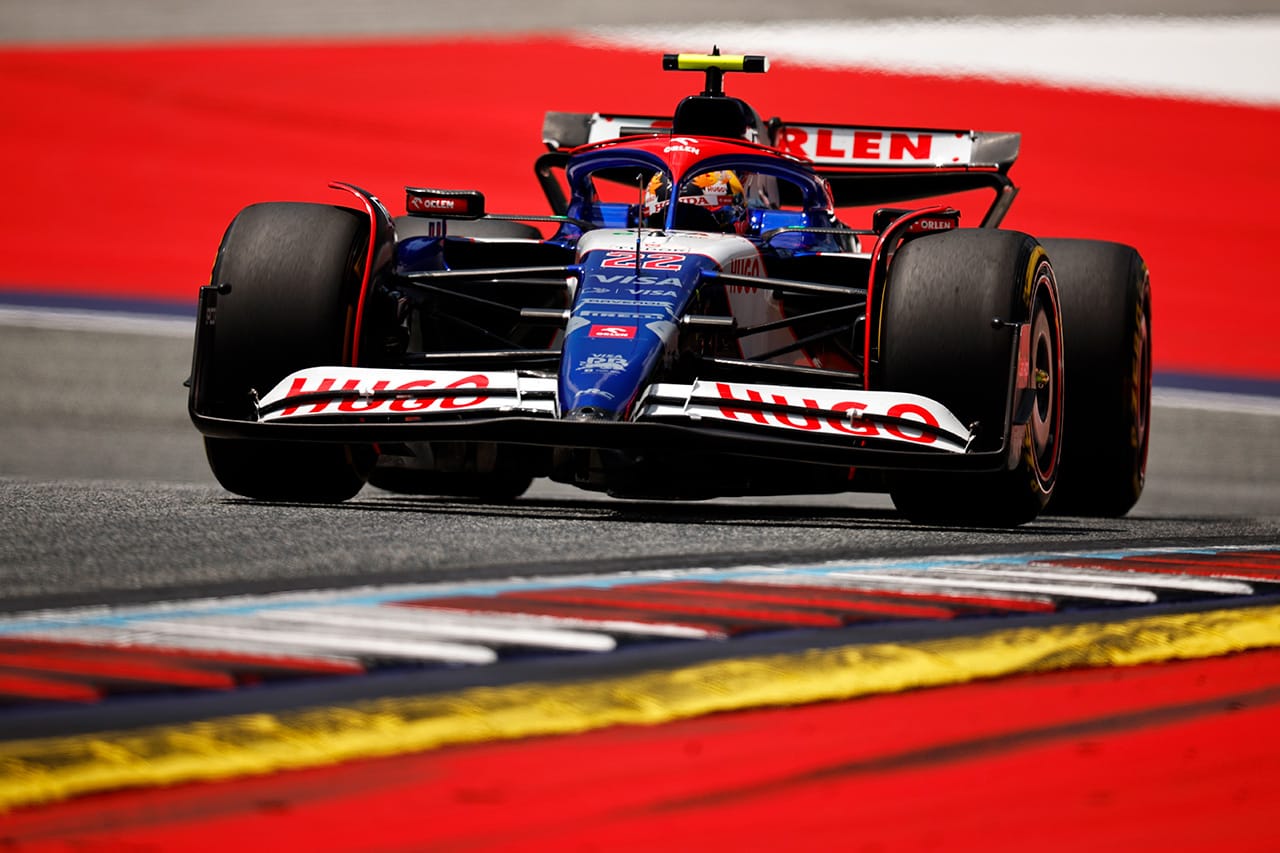 F1オーストリアGP スプリントSQ2：角田裕毅は14番手でノックアウト