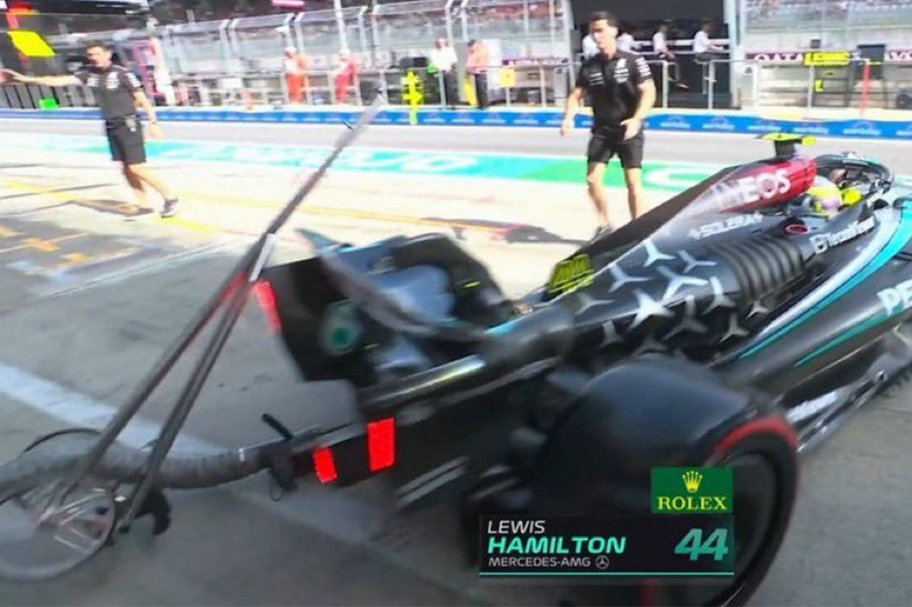 メルセデス F1オーストリアGP予選のハミルトンのアンセーフリリースで罰金