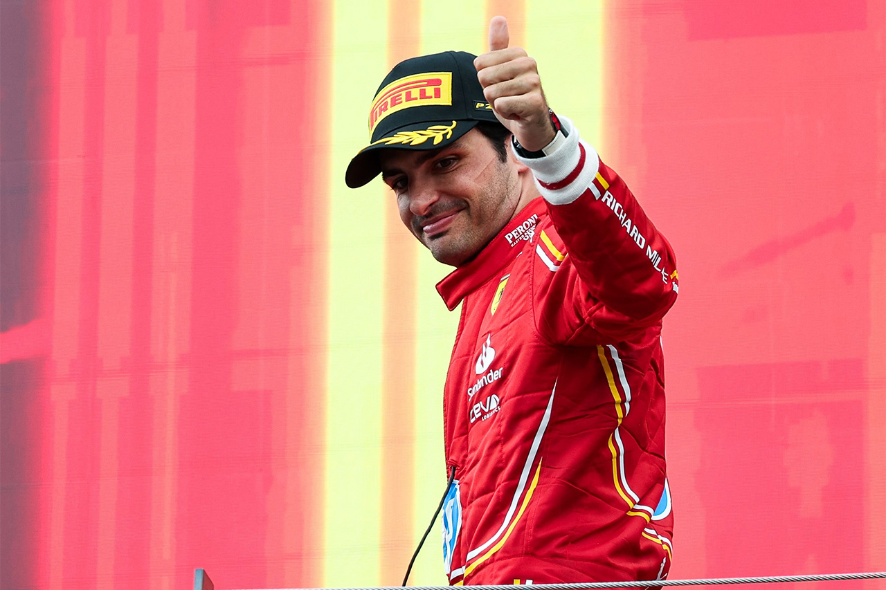 カルロス・サインツJr. 「表彰台はちょっとしたボーナス」 F1オーストリアGP