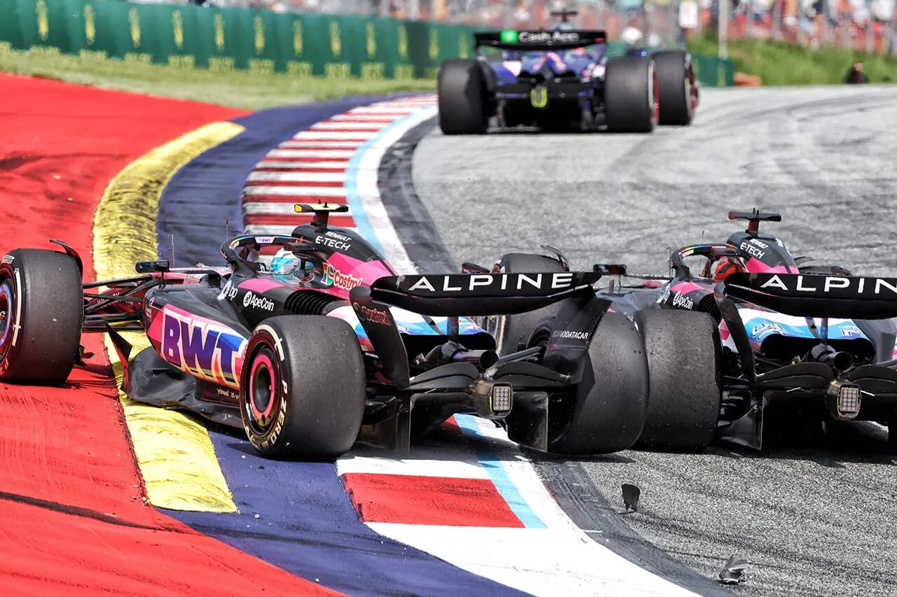 エステバン・オコン 「フェアな戦いだったと思うけど?」 F1オーストリアGP