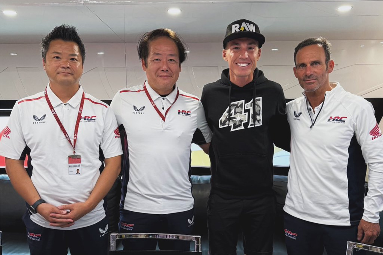 MotoGP:ホンダ アレイシ・エスパルガロとテストライダー契約