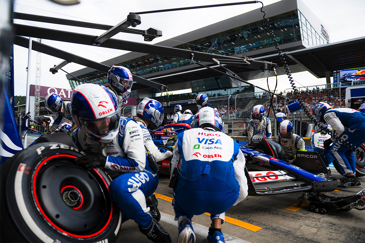 角田裕毅 F1オーストリアGP「戦略のアドバンテージを生かせず」とRB幹部